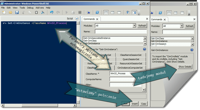Nowy-PowerShell-ISE-Panel-Commands