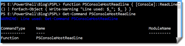 PowerShell-PSConsoleHostReadline