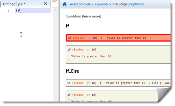 PowerShell-ISE-Steroids-Dopelnianie-Kodu