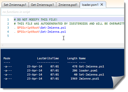 PowerShell-ISE-Steroids-Eksport-Do-Modulu