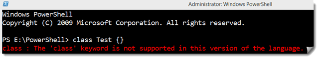 PowerShell-Class-Keyword-Not-Supported-v2