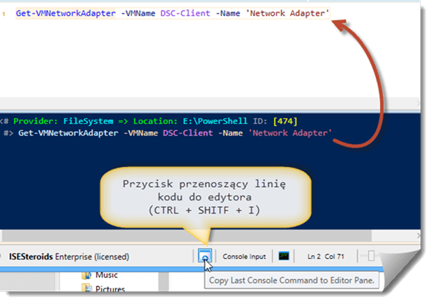 ISESteroids-Kopiowanie-polecen-do-edytora