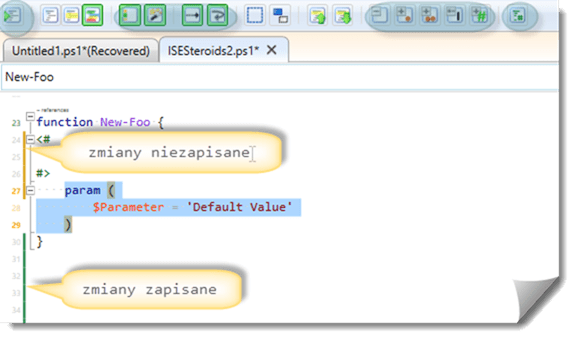 ISESteroids-oznaczanie-formatowanie-kodu