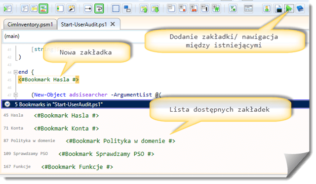ISESteroids-Zakladki
