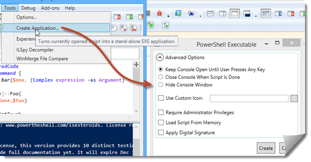 ISESteroids-Tworzenie-Aplikacji-ze-Skryptu