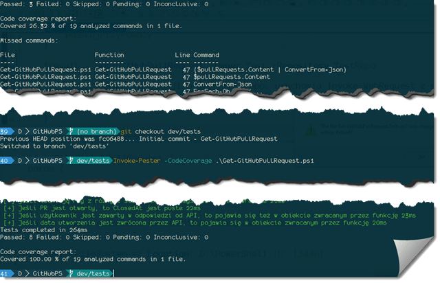 Pester-Testowanie-Pokrycia-Kodu