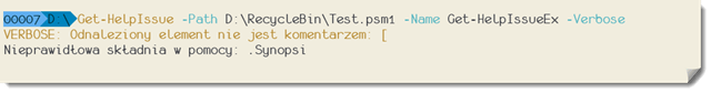 Get-HelpIssue-dziala
